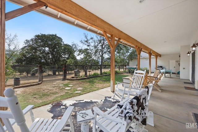 view of patio / terrace