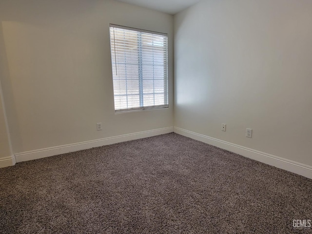 unfurnished room featuring carpet flooring