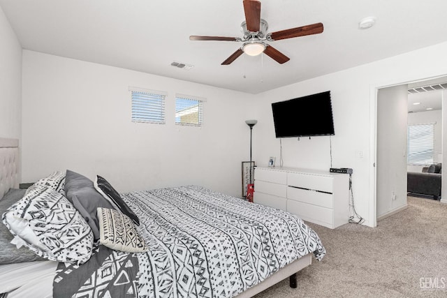 5906 Commonwealth Ave, Bakersfield, CA 93313 - bedroom featuring carpet flooring and ceiling fan