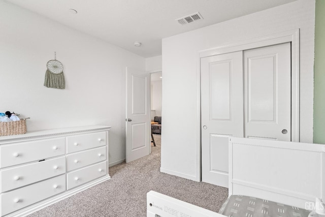 5906 Commonwealth Ave, Bakersfield, CA 93313 - bedroom with light carpet and a closet