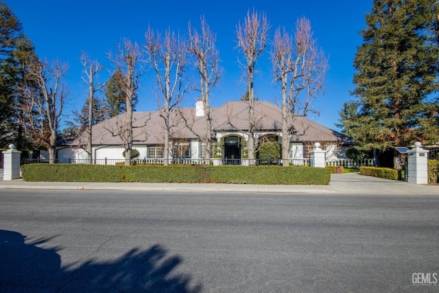 view of ranch-style home