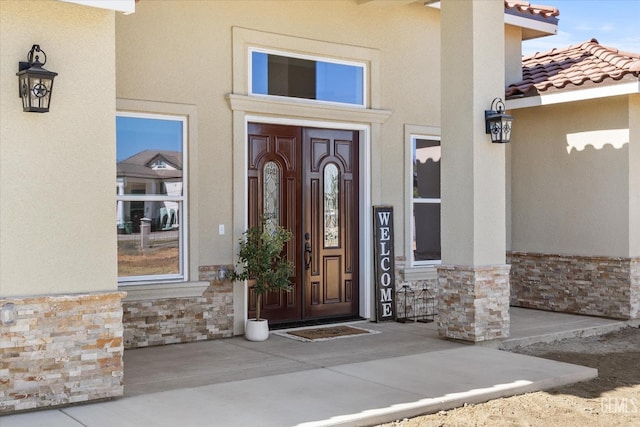 view of property entrance