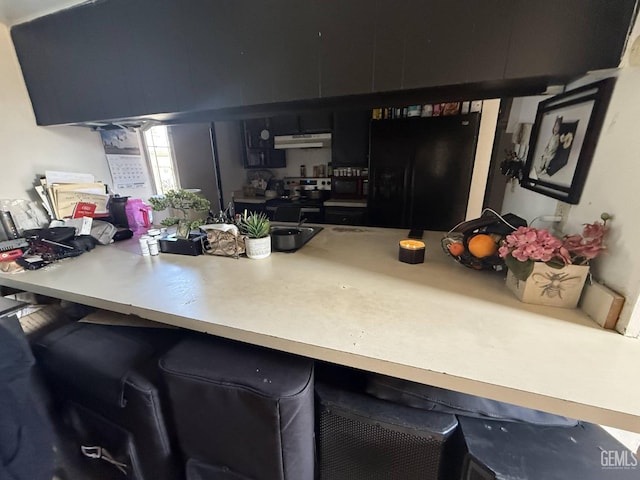 kitchen featuring stainless steel electric stove