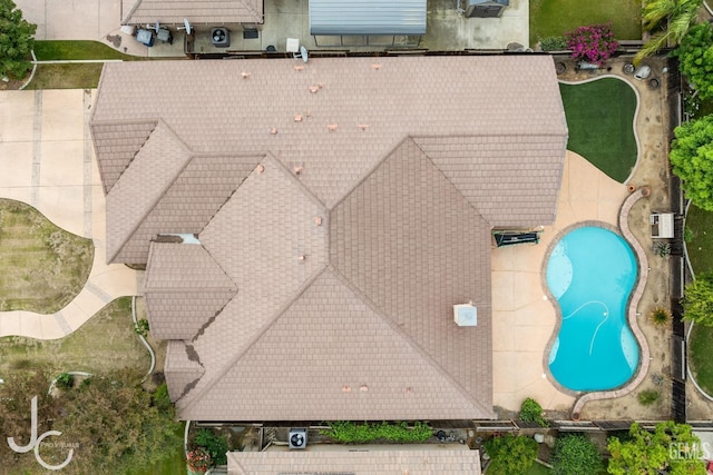 drone / aerial view