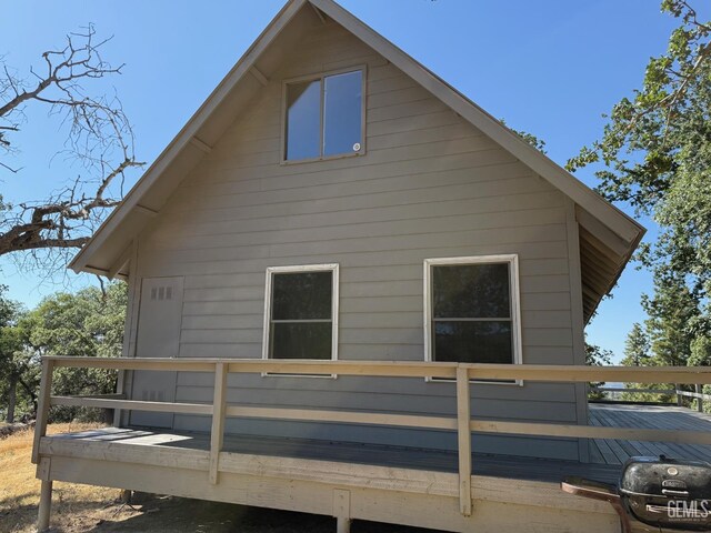 0 Rancheria Rd, Bakersfield, CA 93306 - view of side of property featuring a deck