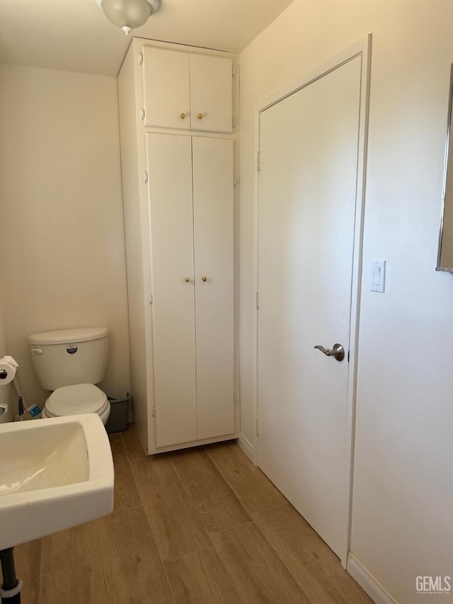 0 Rancheria Rd, Bakersfield, CA 93306 - bathroom featuring wood finished floors and toilet