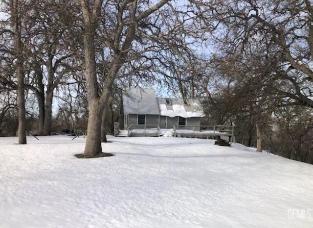 0 Rancheria Rd, Bakersfield, CA 93306 - view of yard layered in snow