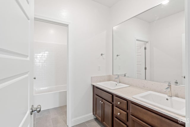 6501 Thunder Trail Dr, Bakersfield, CA 93313 - bathroom featuring double vanity