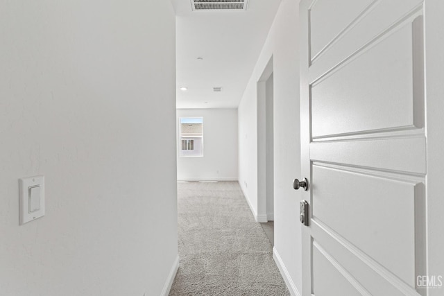6501 Thunder Trail Dr, Bakersfield, CA 93313 - corridor with light carpet and baseboards