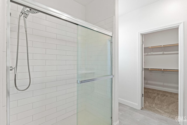 6501 Thunder Trail Dr, Bakersfield, CA 93313 - full bath with a stall shower and a walk in closet