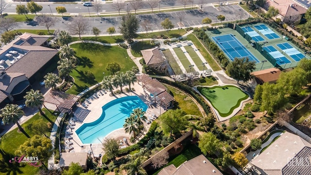 5903 Gold Ranch Way, Bakersfield, CA 93306 - view of property location with a pool area