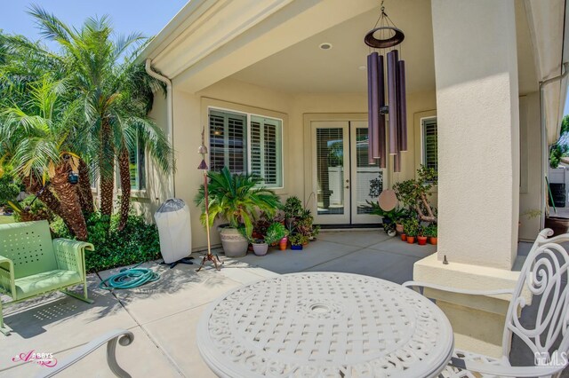 5903 Gold Ranch Way, Bakersfield, CA 93306 - view of patio / terrace with french doors