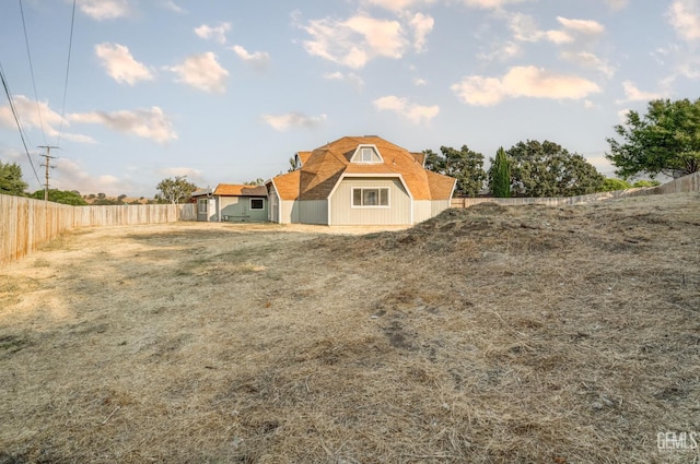 19701 Mesa Dr, Tehachapi, CA 93561 - view of fenced backyard