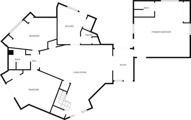 19701 Mesa Dr, Tehachapi, CA 93561 - view of floor plan / room layout