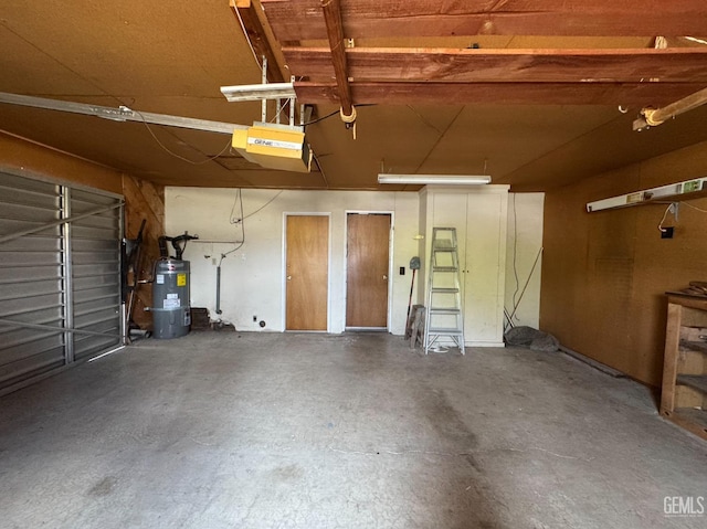 2701 Pinon St, Lake Isabella, CA 93240 - garage featuring water heater