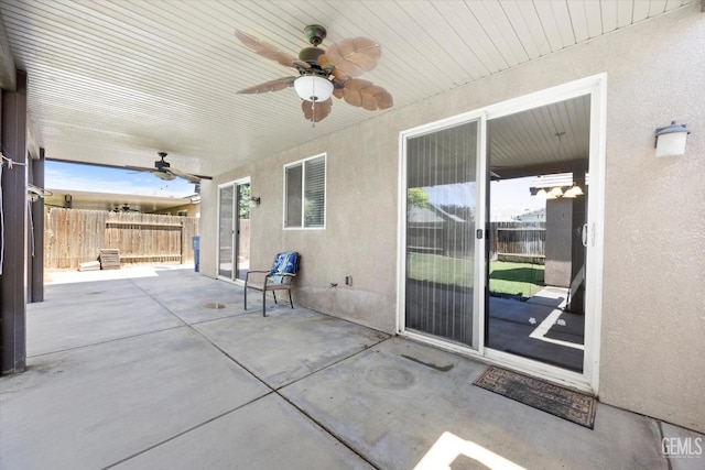 6202 Ocean Jasper Dr, Bakersfield, CA 93313 - view of patio with ceiling fan