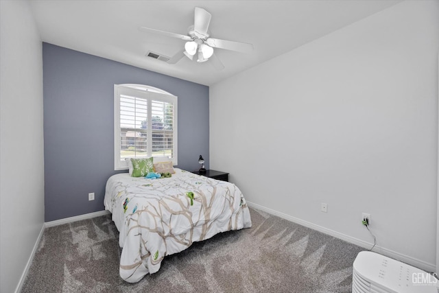 6202 Ocean Jasper Dr, Bakersfield, CA 93313 - bedroom with carpet floors and ceiling fan