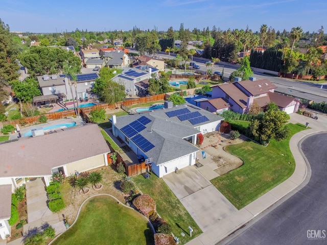 1805 Glenbrea Ct, Bakersfield, CA 93309 - drone / aerial view with a residential view