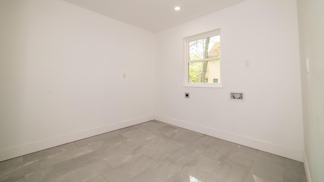 119 N Shore Dr, Albrightsville, PA 18210 - empty room with baseboards and recessed lighting