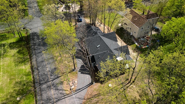 119 N Shore Dr, Albrightsville, PA 18210 - aerial view of property and surrounding area