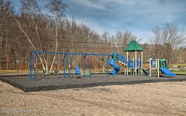 view of communal playground