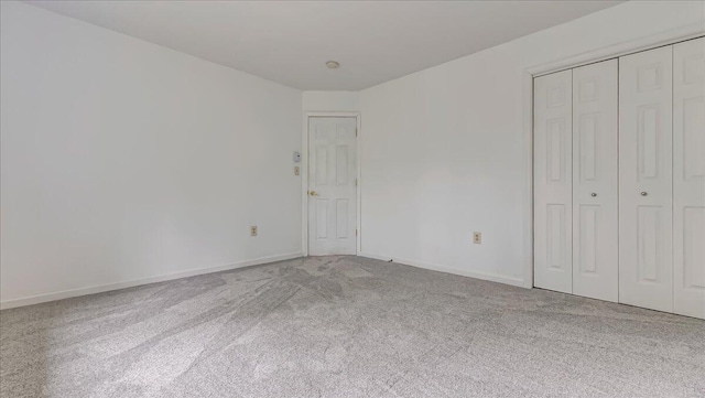 79 Delaware Dr, Jim Thorpe, PA 18229 - unfurnished bedroom featuring carpet, baseboards, and a closet