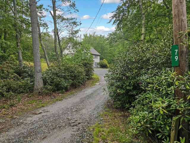 79 Delaware Dr, Jim Thorpe, PA 18229 - view of dirt / gravel driveway