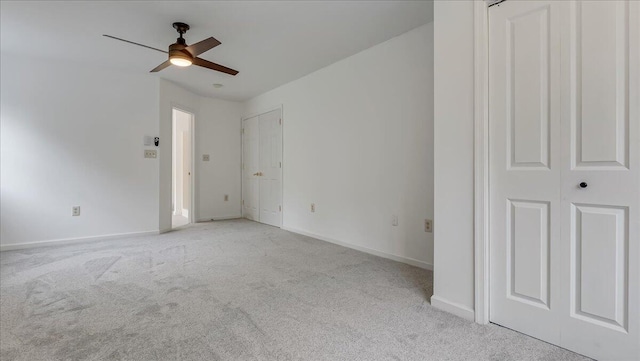 79 Delaware Dr, Jim Thorpe, PA 18229 - unfurnished bedroom featuring carpet flooring, baseboards, and a ceiling fan