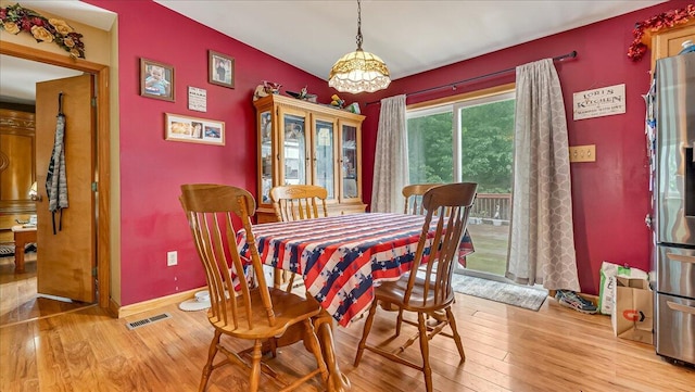 600 N Harrity Rd, Palmerton, PA 18071 - dining space featuring light wood-style flooring and baseboards