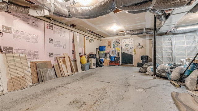 600 N Harrity Rd, Palmerton, PA 18071 - view of unfinished below grade area
