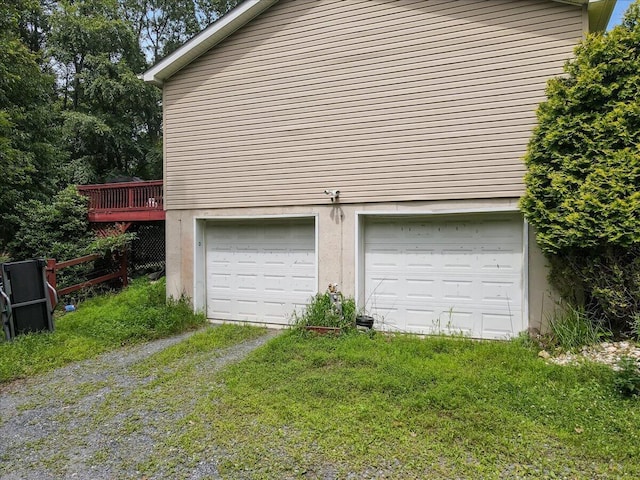 600 N Harrity Rd, Palmerton, PA 18071 - garage featuring driveway