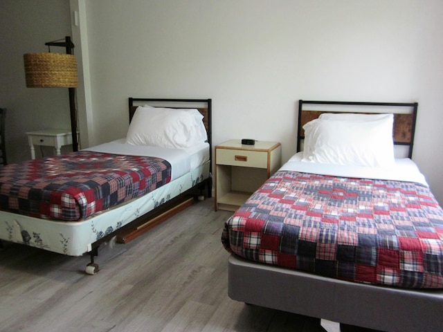 2016 Locust Ridge Rd, Pocono Lake, PA 18347 - bedroom featuring wood finished floors