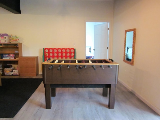 2016 Locust Ridge Rd, Pocono Lake, PA 18347 - recreation room with wood finished floors and baseboards