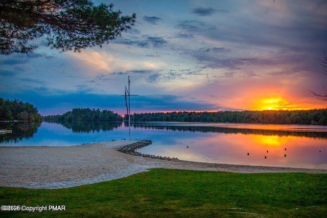 property view of water