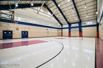 view of basketball court with community basketball court