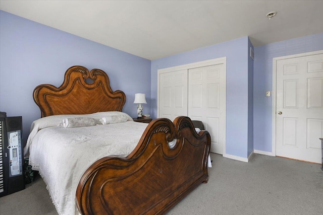 2358 Snapdragon Pt, East Stroudsburg, PA 18301 - carpeted bedroom featuring a closet and baseboards