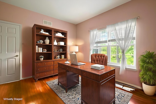 2358 Snapdragon Pt, East Stroudsburg, PA 18301 - home office with hardwood / wood-style flooring