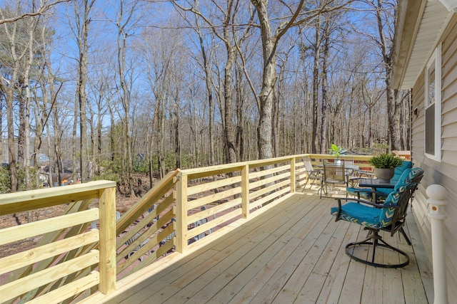 7 Park Ln, Lake Harmony, PA 18624 - view of deck