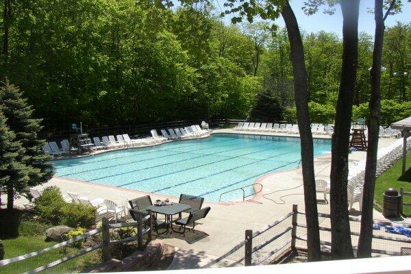 172 Larsen Dr, Clifton Township, PA 18424 - pool with fence and a patio