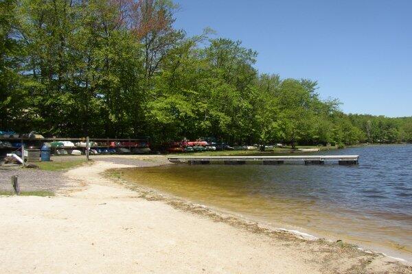 172 Larsen Dr, Clifton Township, PA 18424 - exterior space with a water view