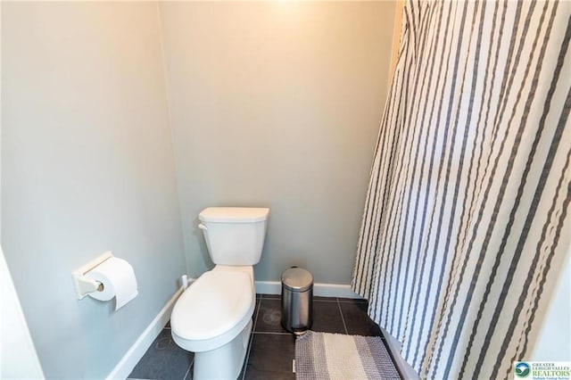 5622 Snowdrift Rd, Orefield, PA 18069 - bathroom featuring toilet and tile patterned floors