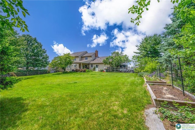 5622 Snowdrift Rd, Orefield, PA 18069 - view of yard with a vegetable garden