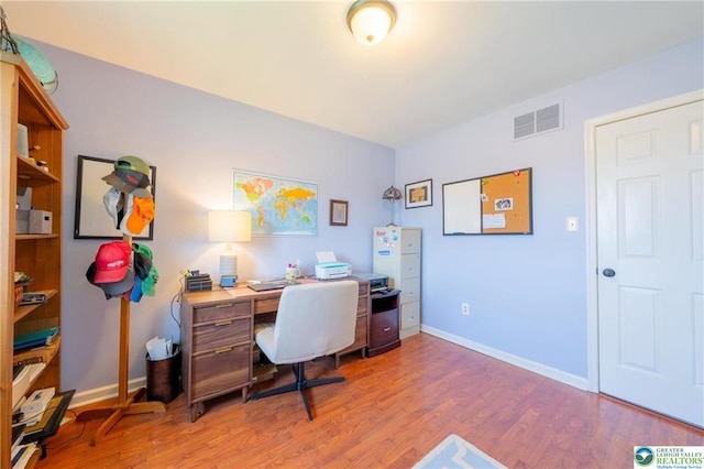 5622 Snowdrift Rd, Orefield, PA 18069 - home office featuring light wood finished floors