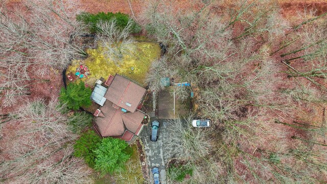 916 Old Stage Rd, Albrightsville, PA 18210 - rear view of property with an outdoor fire pit and a sunroom