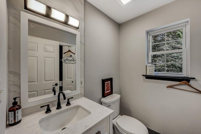 348 Mountain Top Lake Rd, Long Pond, PA 18334 - half bath with toilet and vanity
