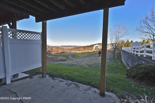 127 Bethpage Ter, Easton, PA 18042 - view of yard with a patio area