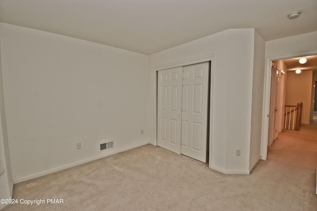 127 Bethpage Ter, Easton, PA 18042 - unfurnished bedroom featuring light colored carpet and a closet