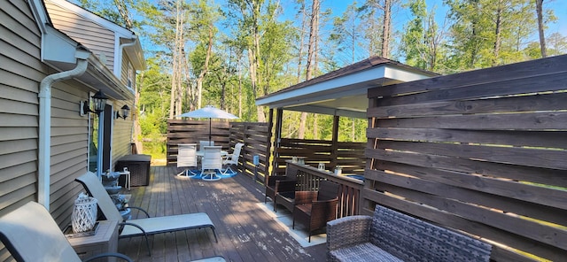 149 Oak, Cresco, PA 18326 - view of wooden deck