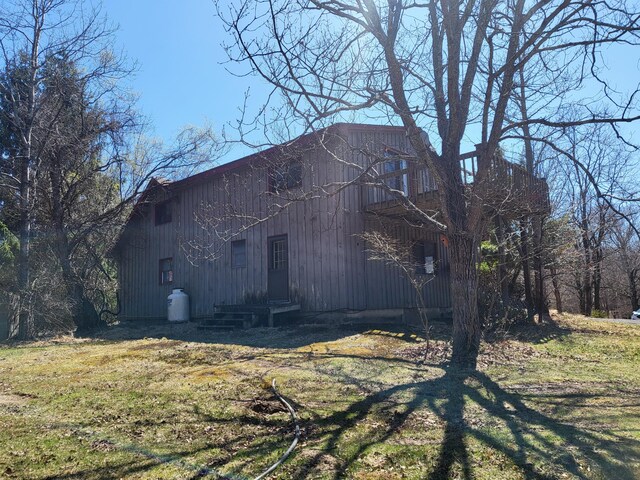 216 Buckhorn Ln, Cresco, PA 18326 - miscellaneous room with concrete floors