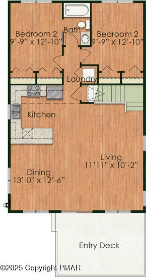251 Bellingham Dr, Bushkill, PA 18324 - property floor plan